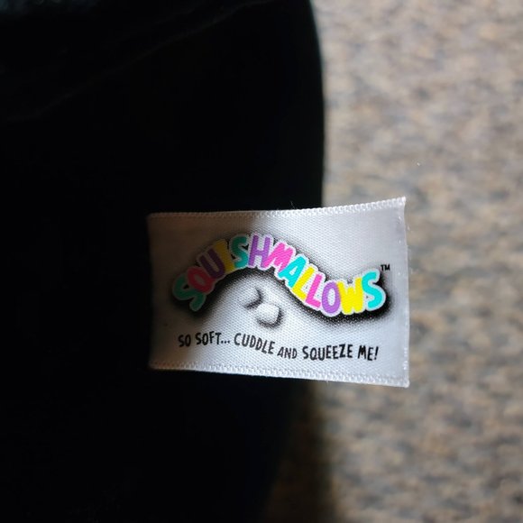 NWOT Squishmallows Holiday Black Green Cat Cleo Kitty Kitten 12” Kellytoy 2019 - Picture 4 of 11